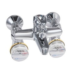 Wasserzähler Badewanne Dusche kalt warm Wandarmaturenzähler Armaturenzähler