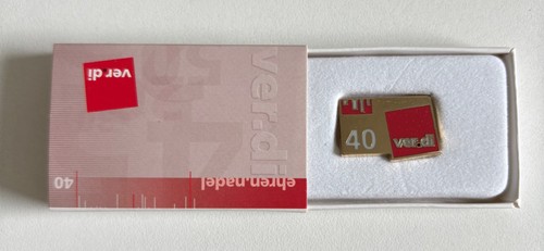 Anstecknadel jahre ver - anstecknadel, 40