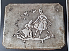 Große Kaffee-Blechkiste Schilling & Sohn zwischen 1920 und 1930