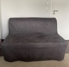 LYCKSELE LÖVÅS- Schalfcouch Ikea in hellgrau kaum benutzt 