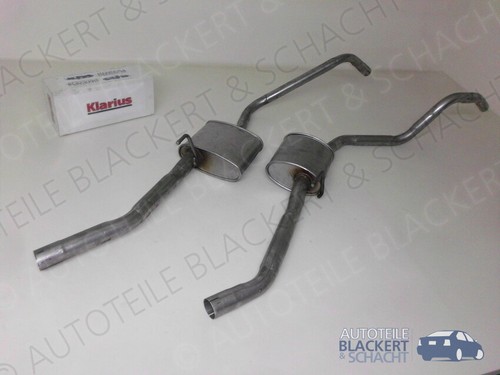 Auspuff mitteltopfset - auspuff,