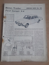 FORD CORSAIR V-4 - Motor