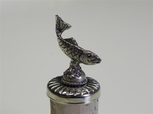 Zierkorken mit motiv fisch - zierkorken,