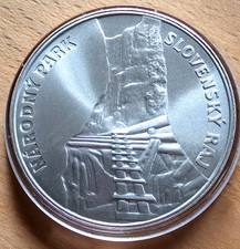 Slowakei 500 Kronen 1994 , Park Slovensky Raj , St. , 33,6g. 925/1000 Silber