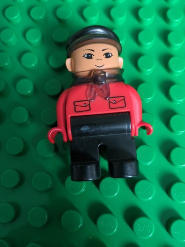 Lego duplo lokführerin rot - duplo,