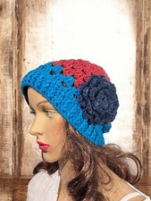 Damen Regenbogen Gehäkelt