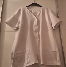 Damen Kasack weiß , mittlere Länge