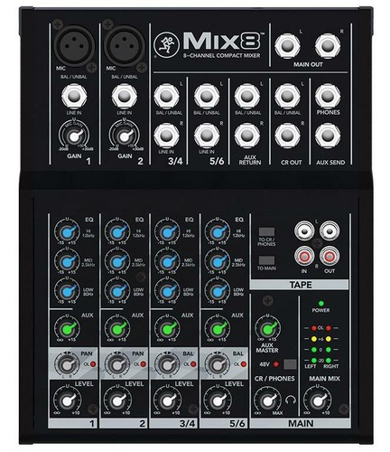 Mackie mix8 mischpult pa - mackie,