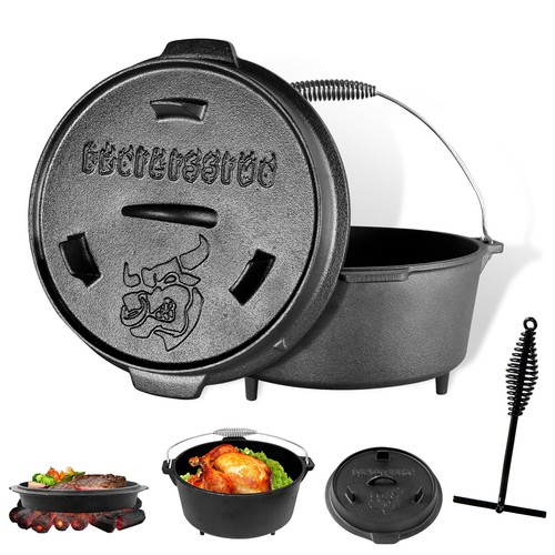 Dutch oven set - oven, deckelheber