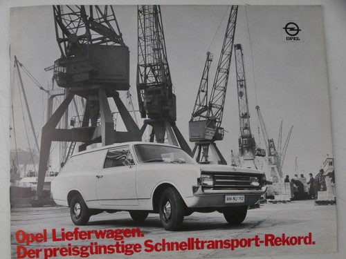 Opel lieferwagen der - opel,
