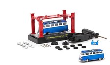 1959 VW Samba Bus Microbus Deluxe USA + Lift Hebebühne **** M2 Machines Kit 1:64