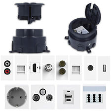 Kunststoff-Bodentank HTD-610S versenkbar Hohlböden Fußbodensteckdosen Bodendose