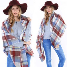 XXL KARO SCHAL TARTAN SCARF
