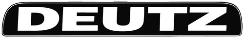 Deutz aufkleber motorhaube - aufkleber,