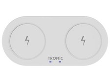 TRONIC® Ladepad Qi® Dual, 20 W, weiß - B-Ware einwandfrei