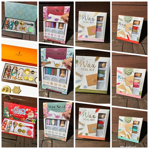 Wachsiegel set wachsstempel - wachsiegel-set,