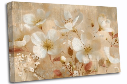 Weiche florale leinwand - weiche,
