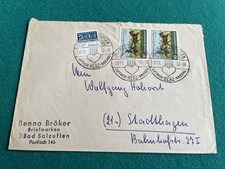 Brief mit 2x Bund 160 und