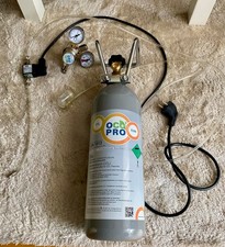 OCOPRO CO2 Anlage DLX-350 Plus Aquar.i mit Nachtabschaltung & 2kg Mehrwegflasche