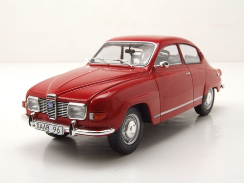Saab 1970 rot - 96, modellauto