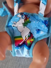 Puppen Bauchtrage für Puppe gr 43 cm