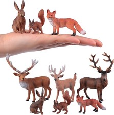 Tierfiguren Set 6 Stück ABS