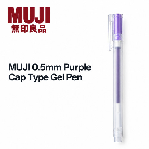 Muji lila kappe - 0,5, mm
