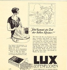 hist.Werbg. für LUX