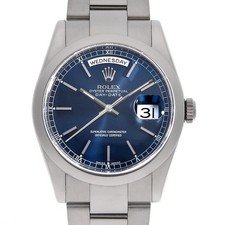 ROLEX Day Date 118209 blauer