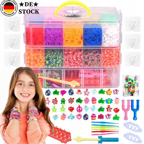 Loom bands 15000stk bunte - loom, ca.15000stk.bunte
