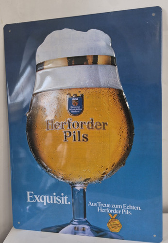 Neu relief blechschild - relief,