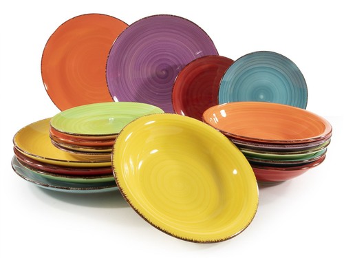 Tafelservice colori bunt - tafelservice,