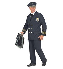 S5773 kostüm pilot anzug - s5773,