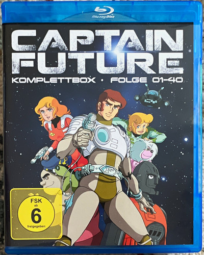 Captain future komplettbox - captain,