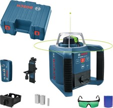 Bosch Rotationslaser GRL 300 HVG Grüner Laser, Reichweite bis zu 300 m Durchmess