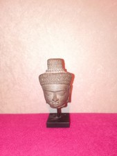 Antike Khmer Sandstein Statue