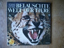 "BELAUSCHTE WELT DER TIERE" Sammelalbum + LP-Schallplatte, PENNY 1974 