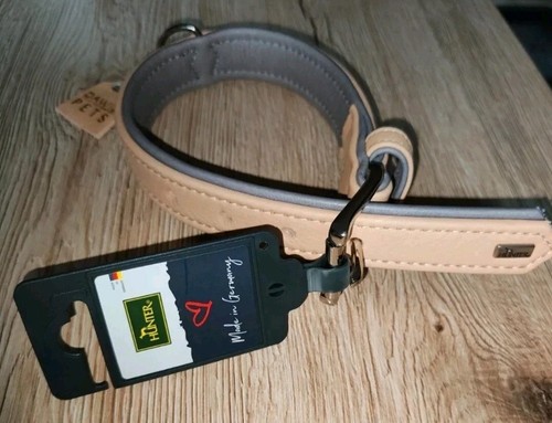 Leder halsband hunter - leder,