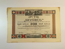 1921 Romania Izvorul Credit