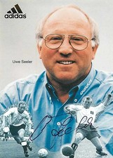 Uwe Seeler Autogrammkarte DFB