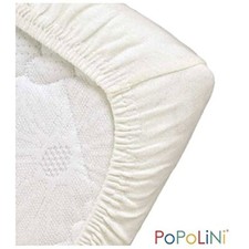 Popolini Spannleintuch Spannbetttuch, passend für Matratzen von 60x120 bis 70x14