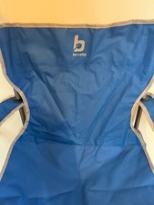Bo-Camp Campingstuhl klappbar – Blau, Alu, mit Armlehnen & Getränkehalter