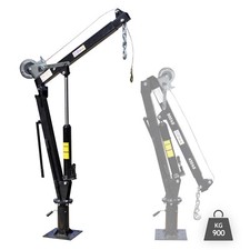 Pickup Kran Ladekran 900kg Last Seilwinde Ladung heben Lasten beladen entladen