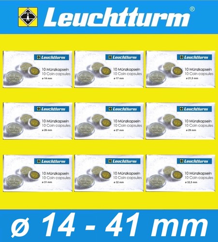 Leuchtturm münz kapseln - münz-kapseln, grips