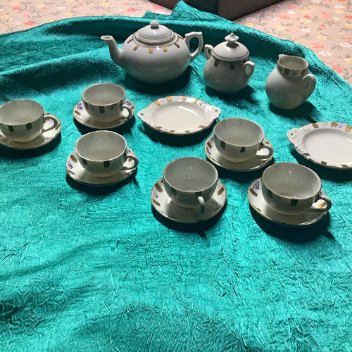 Antikes puppen kaffeeservice - antikes, puppen-kaffeeservice