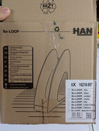 Han loop stehsammler lila - 6,