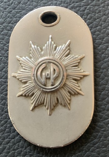 Polizeimarke stern - „polizeimarke“,