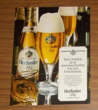 Seltene Werbung HERFORDER PILS