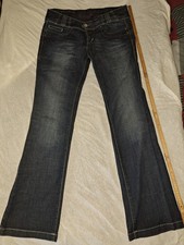 Damen Jeans Hose, Dunkel Blau