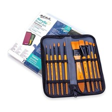 10 x Taklon Pinsel im